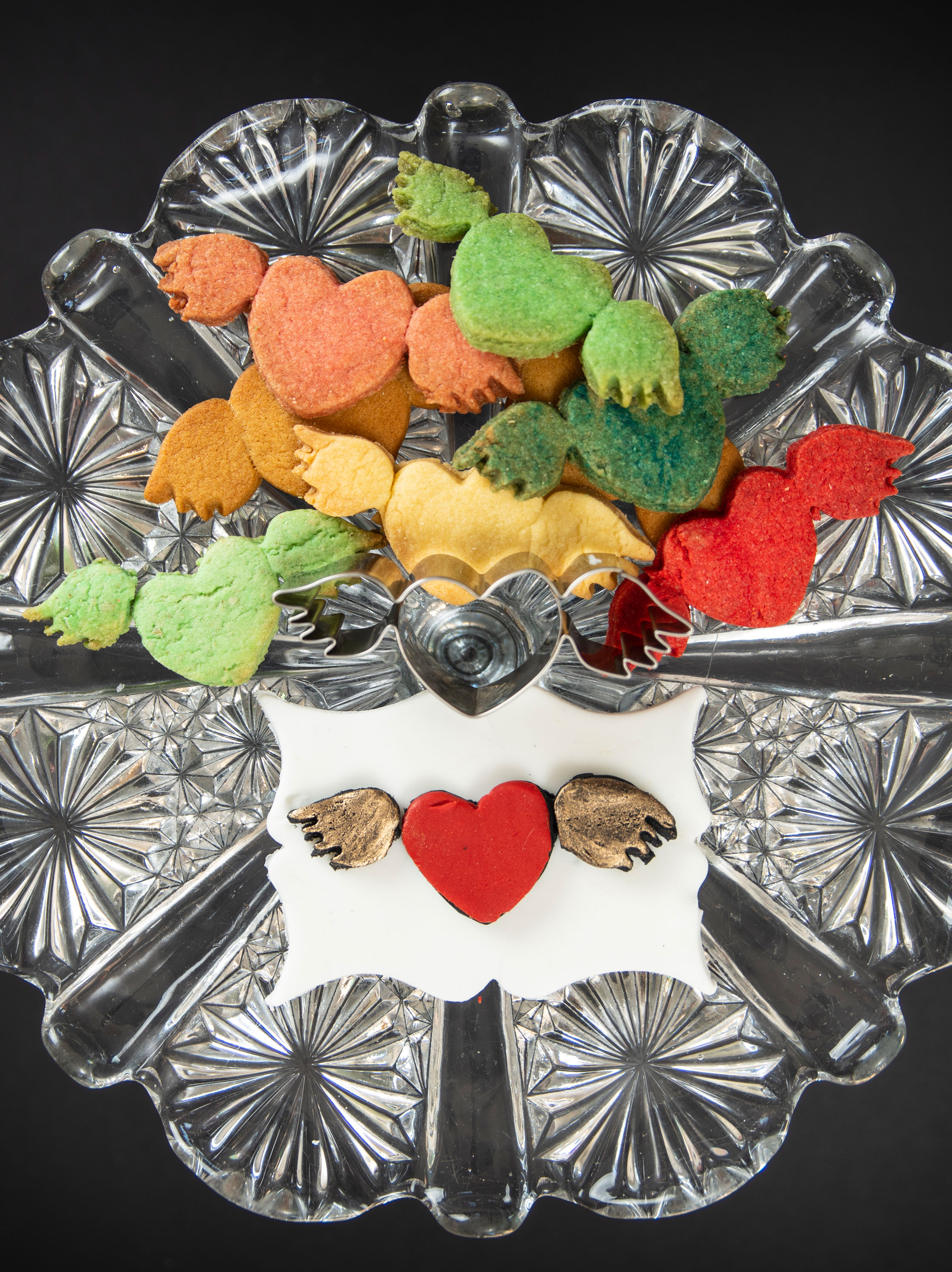 Winged Heart Biscuit Cutter