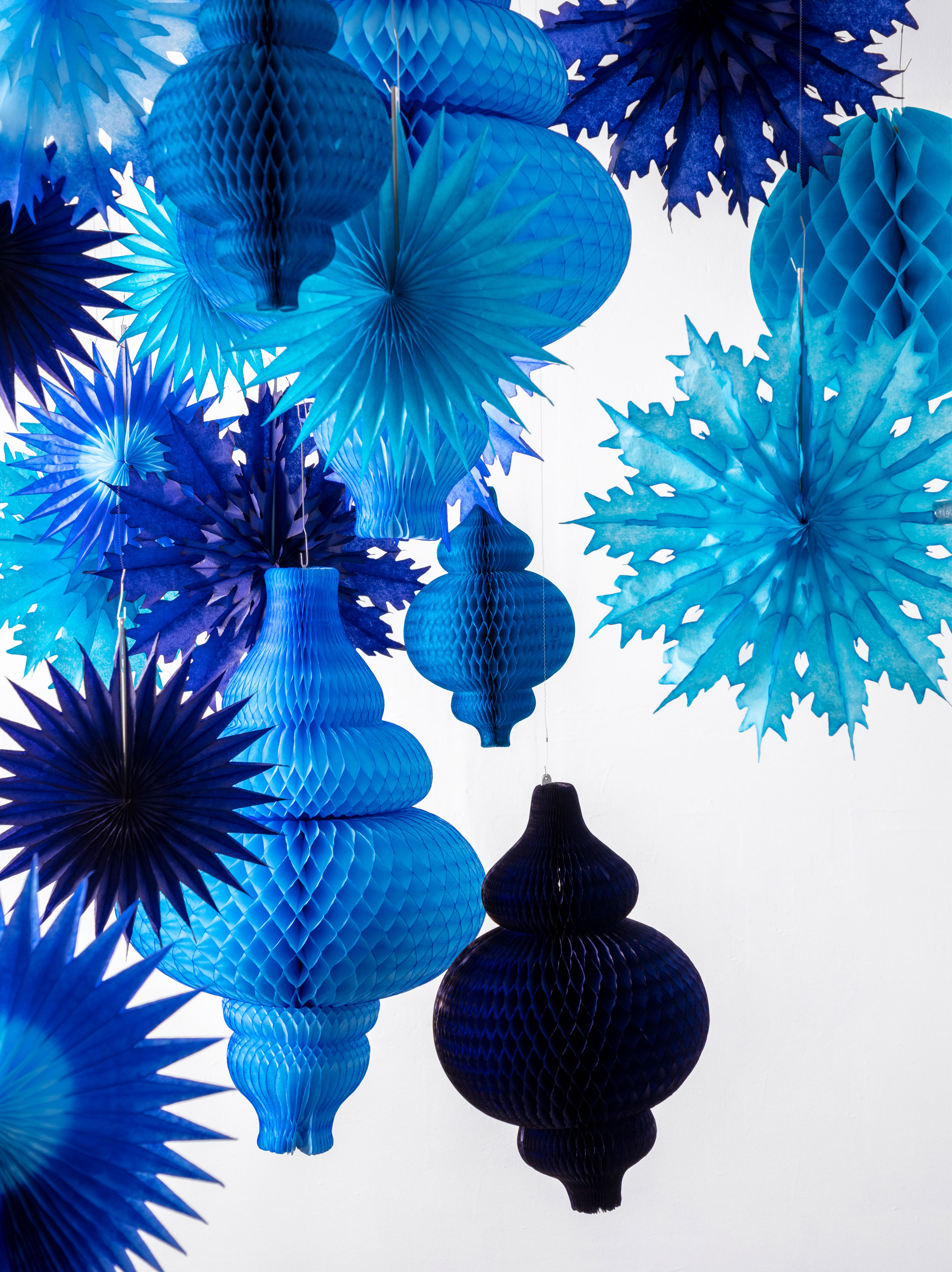 Out Of The Blue Paper Decorations