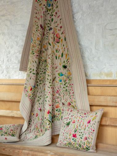 Botanical Throw & Cushion