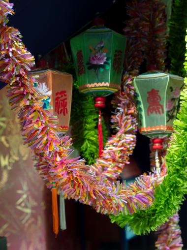 Silk Paper Garlands