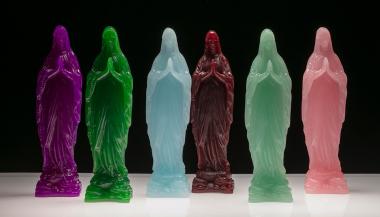 Wax Virgin Mary
