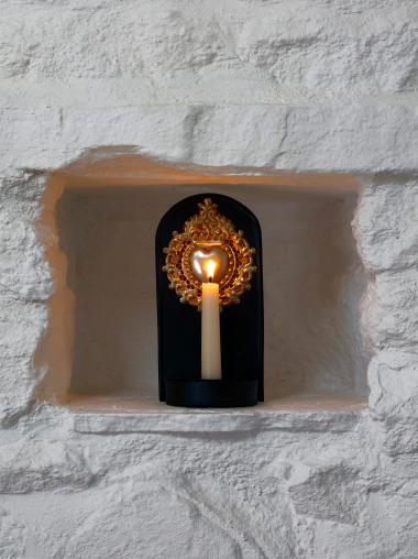 Metal Candle Sconce