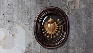 Oval Wooden Domed Frame