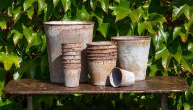Rusty Metal Pots
