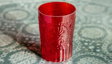 Red Coloured Glass