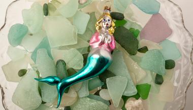 Glass Mermaid Decoration