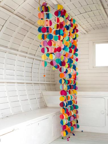 Multicoloured Paper Garland