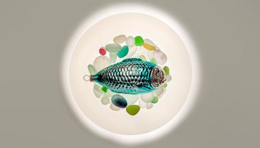 Glass Fish Decoration