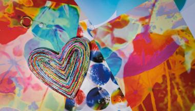 Newspaper Heart