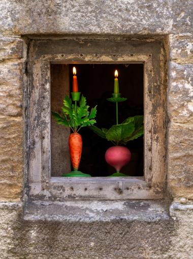 Vegetable Candlesticks