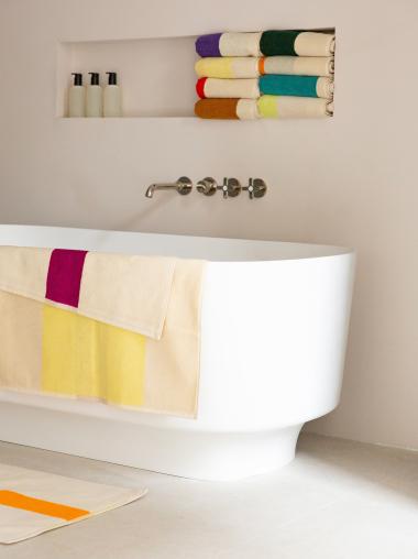 New Stripe Towels & Bathmats