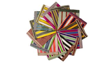 Stripe Market Bags
