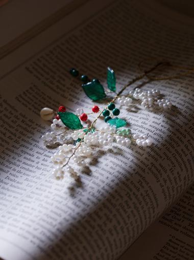 Coral & Pearl Beaded Bunch