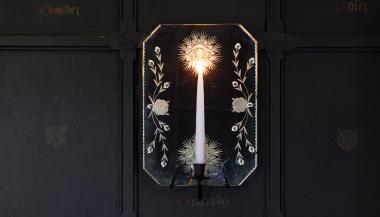 Candle Sconce With Holder